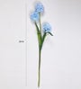 Blue Fabric Light Decorative Ballmum Artificial Flowers