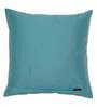 Light Blue Traditional Polyester Blend 16 x 16 Inches Cushion Cover
