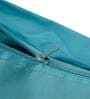 Light Blue Traditional Polyester Blend 16 x 16 Inches Cushion Cover