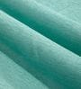 Light Blue Polyester Solid 7ft Room Darkening Eyelet Door Curtain