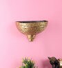 Metal Wall Light (Gold)