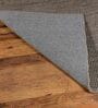 Light Brown & Light Green Abstract Wool & Jute 4 x 6 Feet Hand Woven Carpet