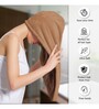 Light Brown Caldezonia Solid 450 GSM Microfiber Bath HairWrap