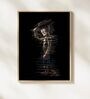 THE SUPERHERO COLLECTION 01 HD Poster With Brown Frame, 12.5   17.3 Inches