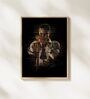 THE SUPERHERO COLLECTION 03 HD Poster With Brown Frame, 12.5 X 17.3 Inches