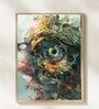 ETHEREAL BLOOM VINTAGE ART FRAMED HD Poster With Brown Frame, 12.5   17.3 Inches