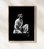 MONEY LOVE HD Poster With Brown Frame, 12.5   17.3 Inches