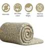 Light Brown Ultrasonic Premium 120 GSM Reversible Ac Single Bed Comforter