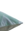 Light Green Floral Canvas 16 x 16 Inches Cushion Cover