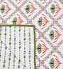 Light Green Royal Collection Single Bed Dohar Blanket