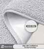 Light-Grey Microfiber 40x60 cm Anti-Skid Bathroom Mat