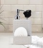 Light Grey 300 ml Ceramic Liquid Soap Dispenser 
