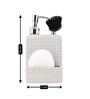 Light Grey 300 ml Ceramic Liquid Soap Dispenser 