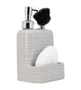 Light Grey 300 ml Ceramic Liquid Soap Dispenser 