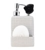 Light Grey 300 ml Ceramic Liquid Soap Dispenser 