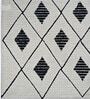 Light Grey Wool And Cotton 5 X 8 Ft Hand Tufted Carpet