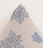 Light Grey Traditional Cotton Blend 18 x 18 Inches Cushion Cover