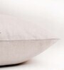 Light Grey Traditional Cotton Blend 18 x 18 Inches Cushion Cover