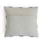 Light Grey Melange 100% Cotton 16X16 Inches Knitted Cushion Cover With Filler