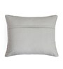 Light Grey Melange 100% Cotton Transfer Knit 24X24 Inches Knitted Cushion Cover