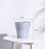 Light Grey Plastic Tivoli Large Desk Pot