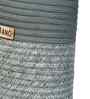 Light Grey Polypropelyene Braided Corsica Tote Basket/Bag