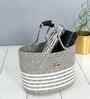 Light Grey Polypropelyene Braided Monaco Storage Basket