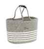 Light Grey Polypropelyene Braided Monaco Storage Basket