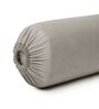 Light Grey Solid 200 TC Velevt 2 Bolster Covers