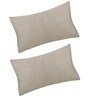 Light Grey Solid 200 TC Velevt 2 Pillow Covers