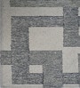 Light-Grey Traditional Wool And Cotton 8 X 5 Feet Hand Tufted Carpet