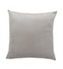 Light Grey Velevt Solids 16x16 inches  Regular Cushion Covers  (2Pcs)