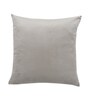 Light Grey Velevt Solids 24x24 inches  Large Cushion Covers  (2Pcs)