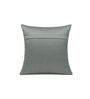 Light Grey Velvet 16 x 16 Inches Cube Print Cushion Covers (2 Pieces)