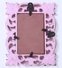 Pink Wooden Handcrafted Vertical Wall Hanging Photo Frame