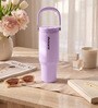 Light Pink DualSip Stainless Steel Double Wall Insulated Tumbler 1.2 Litre