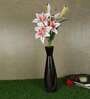 Pink Fabric Exquisite Lily Artificial Flowers
