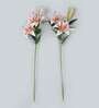Pink Fabric Exquisite Lily Artificial Flowers