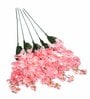 Pink Fabric Orchid Artificial Flowers