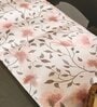 Light Pink Floral Soothing Print Table Runner | 12 X 72 Inches