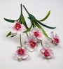 Pink Polyester Stunning Artificial Light Orchid Artificial Flowers