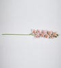 Light Pink Polyurethane Beautiful Artificial Light Cymbidium Orchid Flowers Set of 2