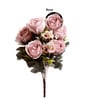 Light Pink Silk Rose Silk Bunch Single Stem Flower