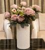 Light Pink Silk Rose Silk Bunch Single Stem Flower