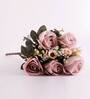 Light Pink Silk Rose Silk Bunch Single Stem Flower