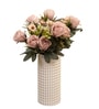 Light Pink Silk Rose Silk Bunch Single Stem Flower