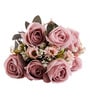 Light Pink Silk Rose Silk Bunch Single Stem Flower