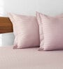 Pink Stripes 220 TC Cotton King Sized Bed Sheets with 2 Pillow Covers