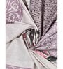 Light Purple Traditional 180 TC Cotton Printed Bedsheet With Two Pillow Covers For Queen Bed (Swan Printed ,Voilet ,153 GSM)