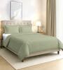 Light Sage Solid 400 TC Cotton Double Sized Duvet Cover